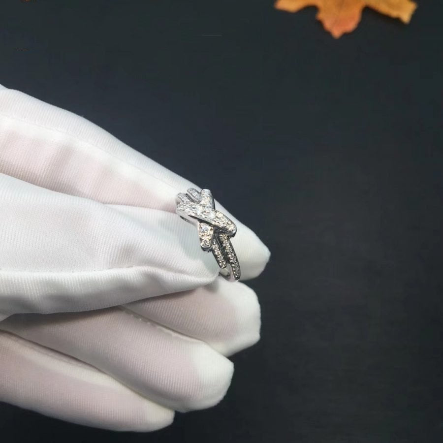 [MIRA]JEUX DE SILVER DIAMOND RING