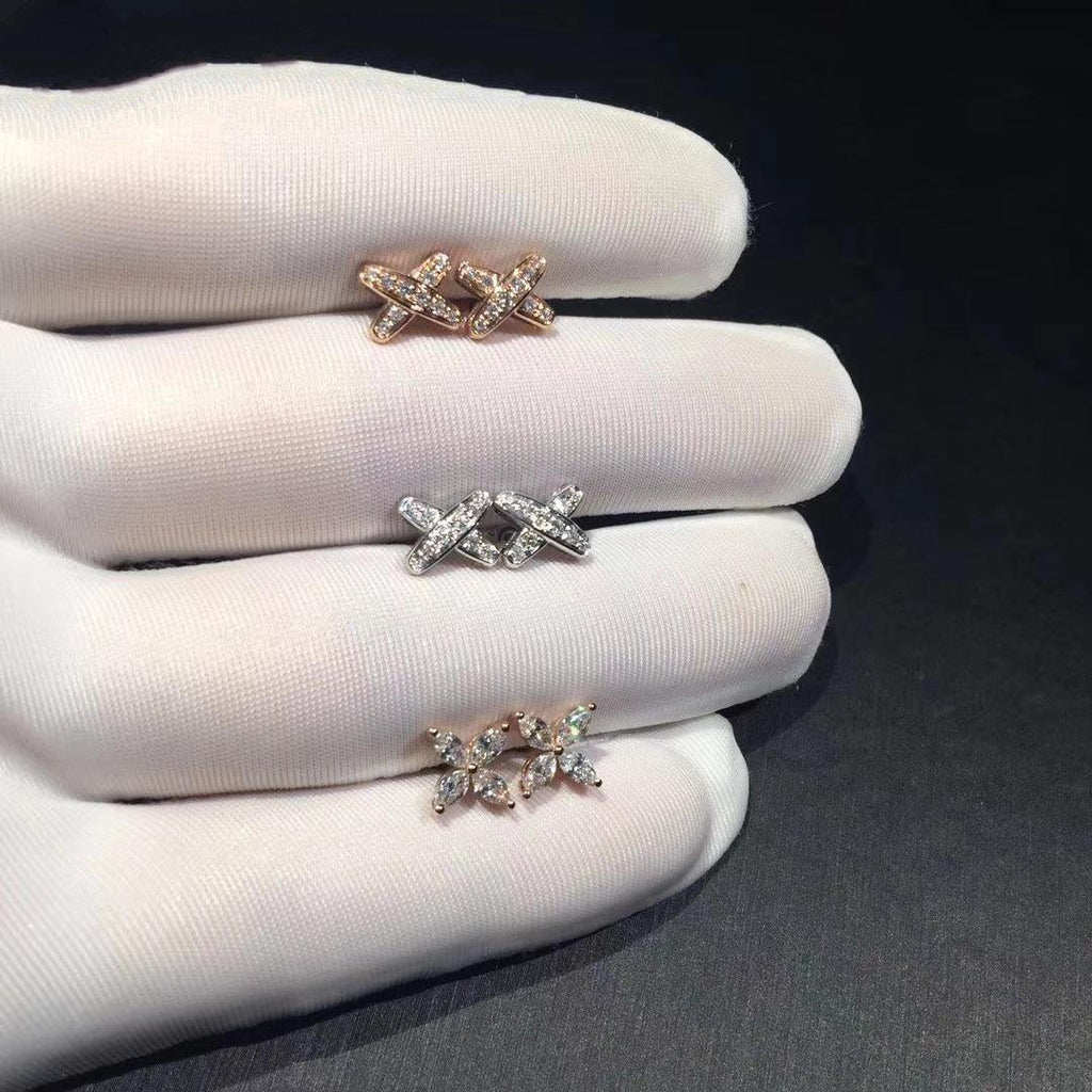 [MIRA]JEUX DE DIAMOND EARRINGS