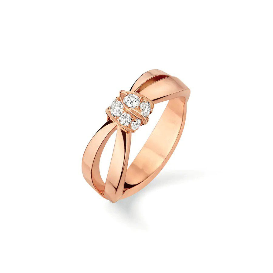 [MIRA]LIENS RING PINK GOLD DIAMOND