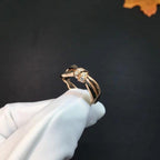 [MIRA]LIENS RING PINK GOLD DIAMOND