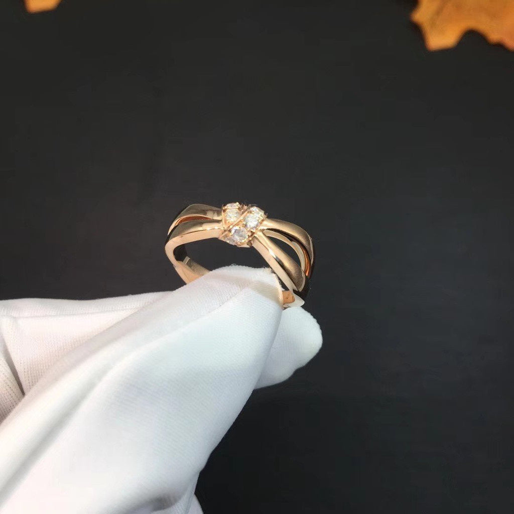 [MIRA]LIENS RING PINK GOLD DIAMOND