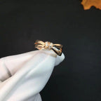 [MIRA]LIENS RING PINK GOLD DIAMOND