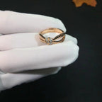 [MIRA]LIENS RING PINK GOLD DIAMOND
