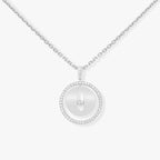[MIRA]LUCKY MOVE PM NECKLACE SILVER DIAMOND