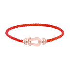 [MIRA]FORCE 10 HALF DIAMOND PINK GOLD RED CORDERI LARGE AND MEDIUM MODEL