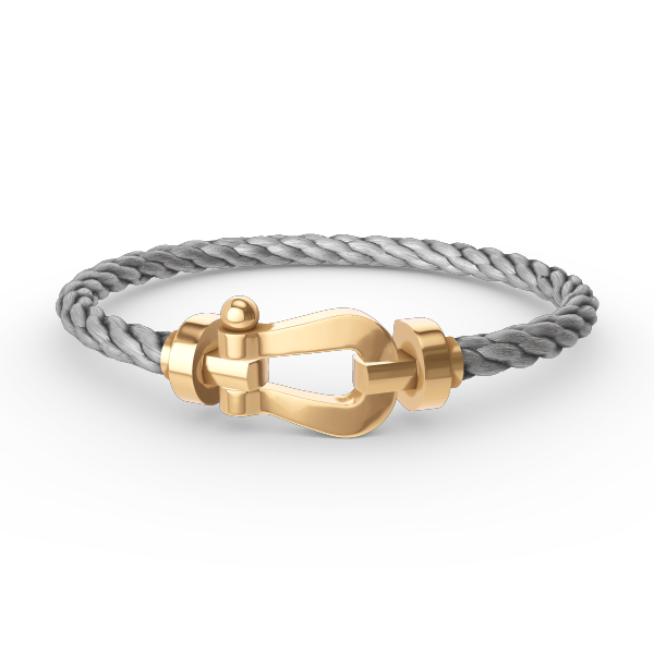 [MIRA]FORCE LARGE HORSESHOE NO DIAMOND BRACELET GOLD