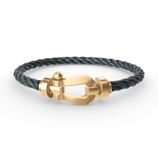 [MIRA]FORCE LARGE HORSESHOE NO DIAMOND BRACELET GOLD