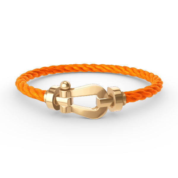 [MIRA]FORCE LARGE HORSESHOE NO DIAMOND BRACELET GOLD