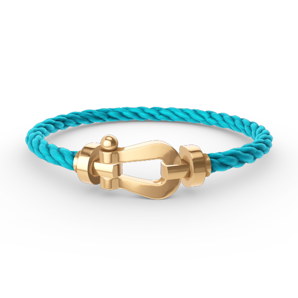 [MIRA]FORCE LARGE HORSESHOE NO DIAMOND BRACELET GOLD