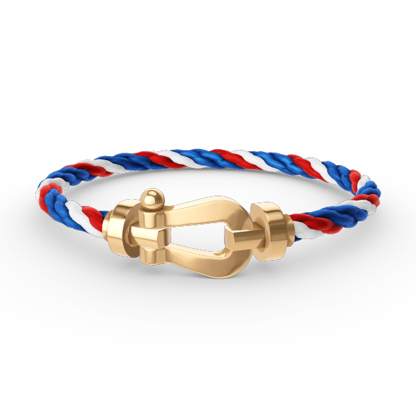 [MIRA]FORCE LARGE HORSESHOE NO DIAMOND BRACELET GOLD