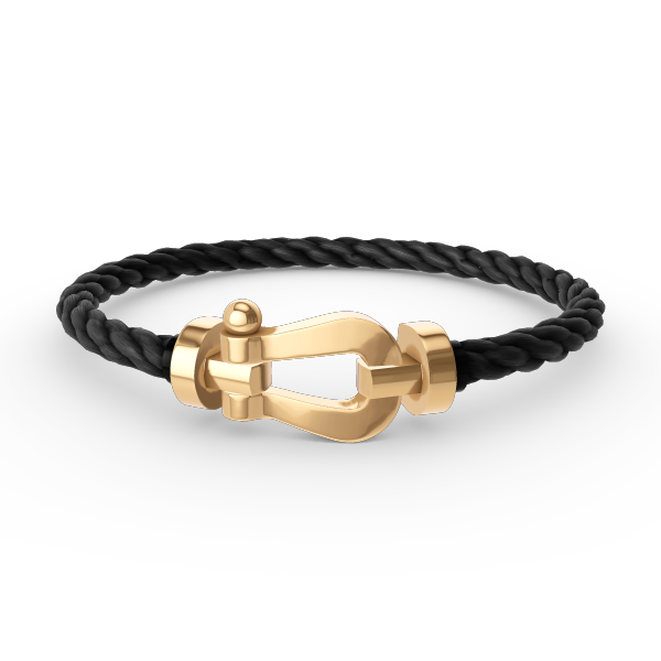 [MIRA]FORCE LARGE HORSESHOE NO DIAMOND BRACELET GOLD