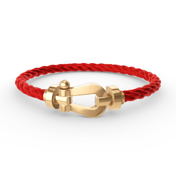 [MIRA]FORCE LARGE HORSESHOE NO DIAMOND BRACELET GOLD
