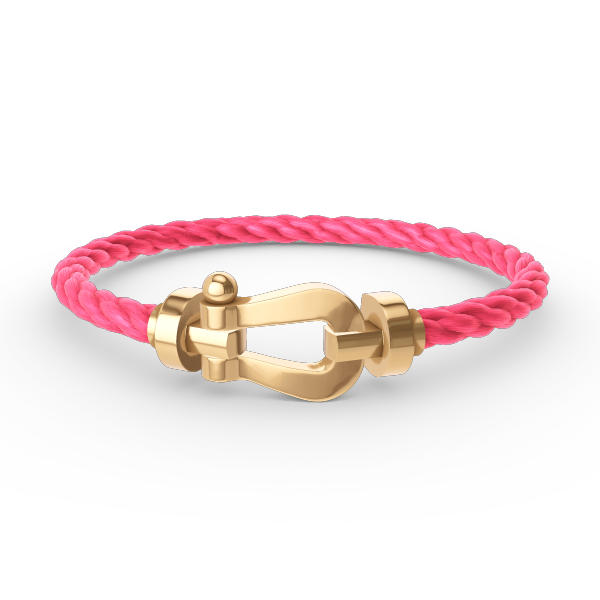 [MIRA]FORCE LARGE HORSESHOE NO DIAMOND BRACELET GOLD