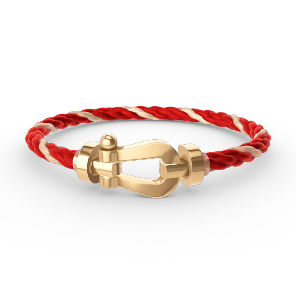 [MIRA]FORCE LARGE HORSESHOE NO DIAMOND BRACELET GOLD
