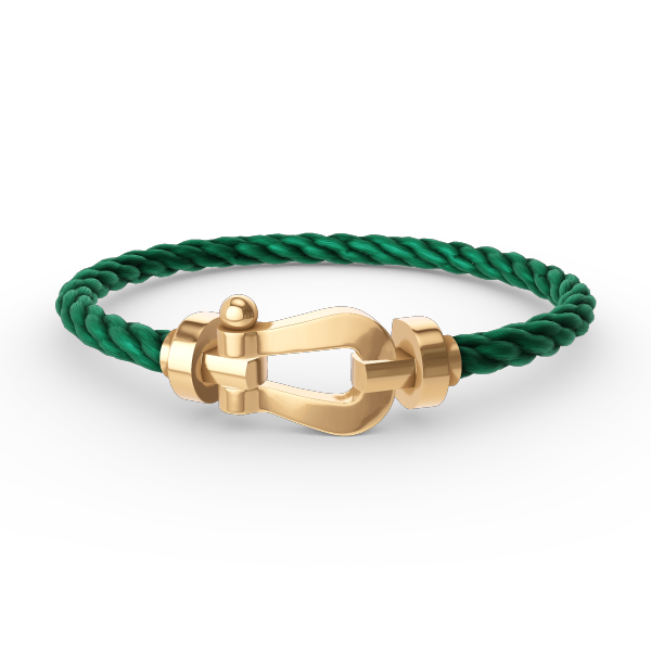 [MIRA]FORCE LARGE HORSESHOE NO DIAMOND BRACELET GOLD