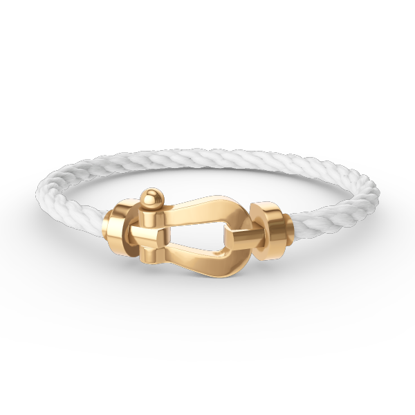 [MIRA]FORCE LARGE HORSESHOE NO DIAMOND BRACELET GOLD