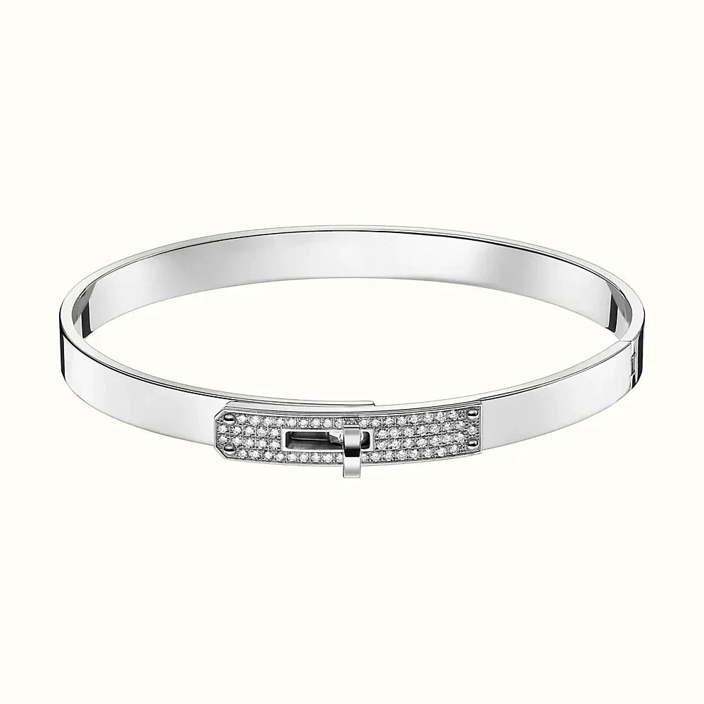 [MIRA]KELLY SILVER DIAMOND BRACELET