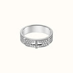 [MIRA]KELLY SILVER DIAMOND RING