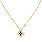[MIRA]STAR PEDANT PINK GOLD DIAMOND NECKLACE