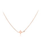[MIRA]BLOSSOM PENDANT PINK GOLD AND DIAMOND