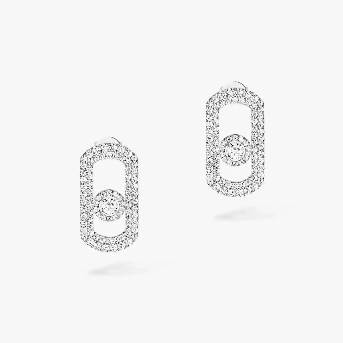 [MIRA]So Move Pave_-Set Diamond Earrings in Silver