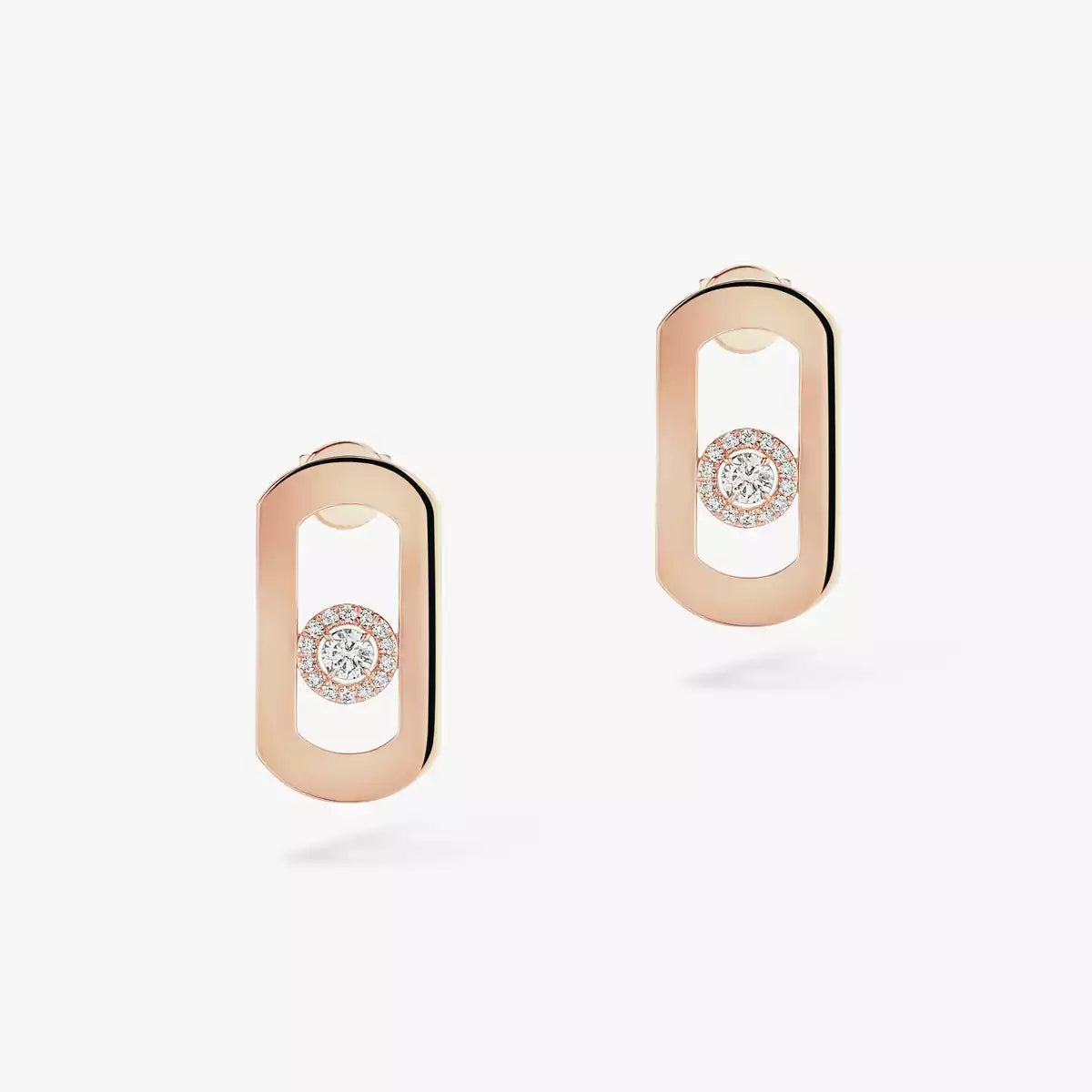 [MIRA]So Move Diamond Earrings in Yellow Gold