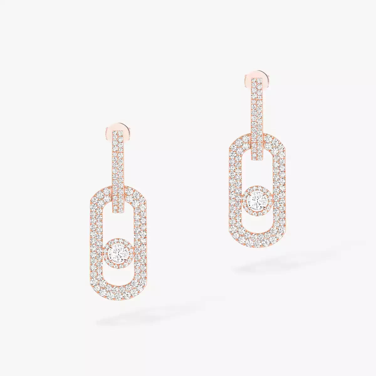 [MIRA]So Move XL Pave_-Set Diamond Pendant Earrings