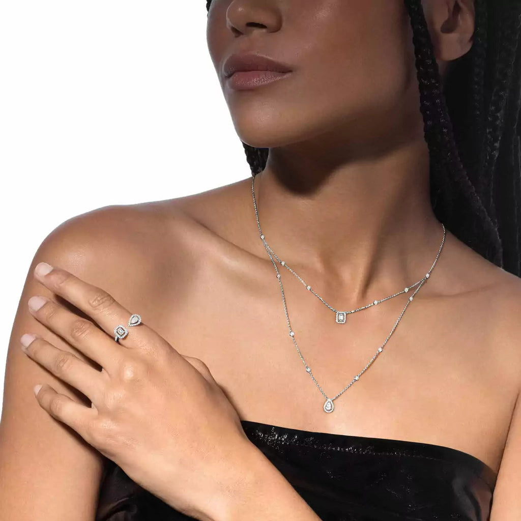 [MIRA]My Twin Toi Gold Diamond Ring