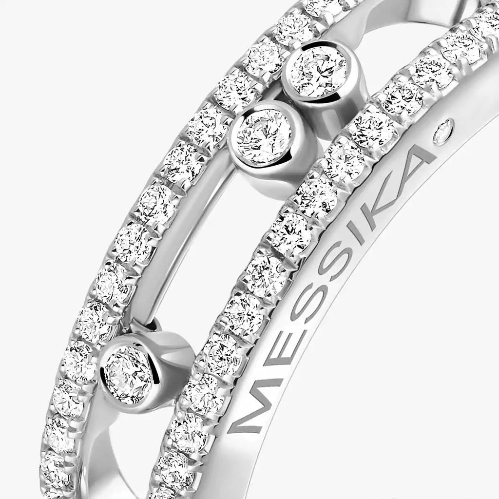 [MIRA] Baby Move Gold Diamond Pave_ Ring