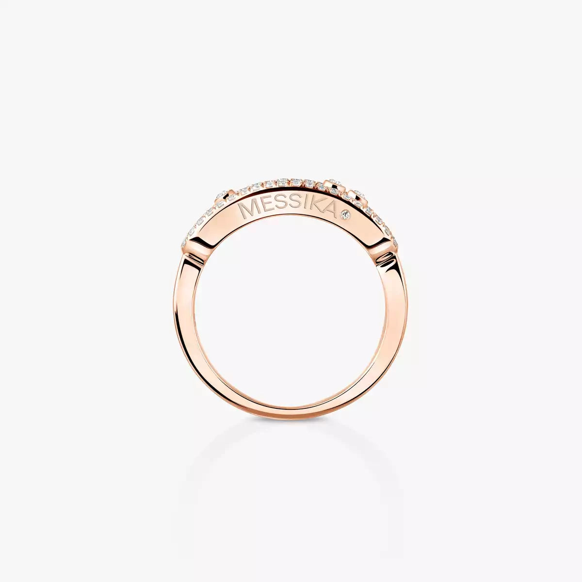 [MIRA] Baby Move Gold Diamond Pave_ Ring