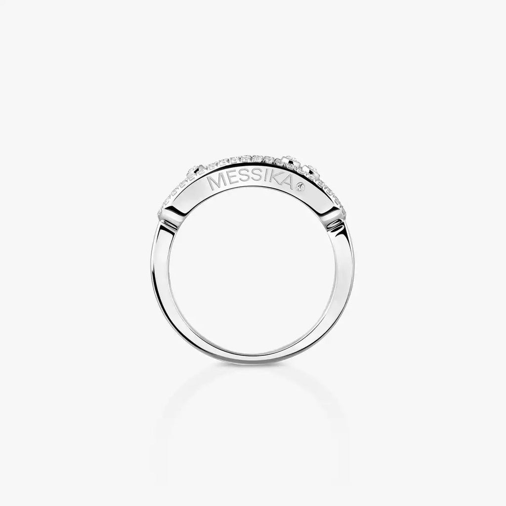 [MIRA] Baby Move Gold Diamond Pave_ Ring