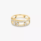 [MIRA] Move Gold Diamond Pave_ Ring
