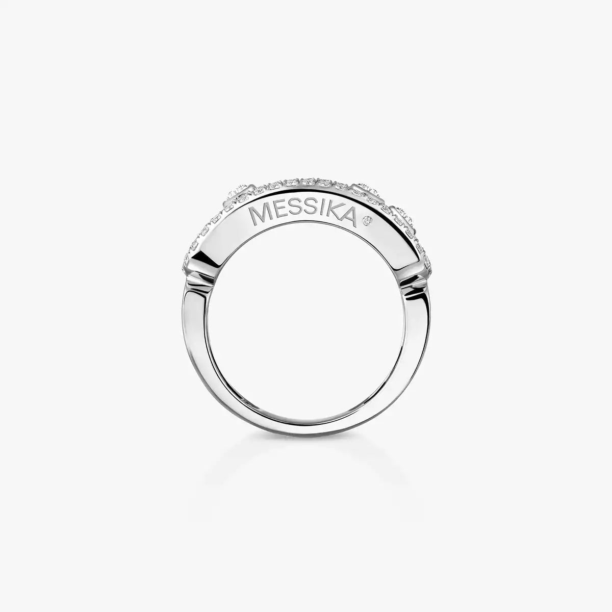 [MIRA] Move Gold Diamond Pave_ Ring