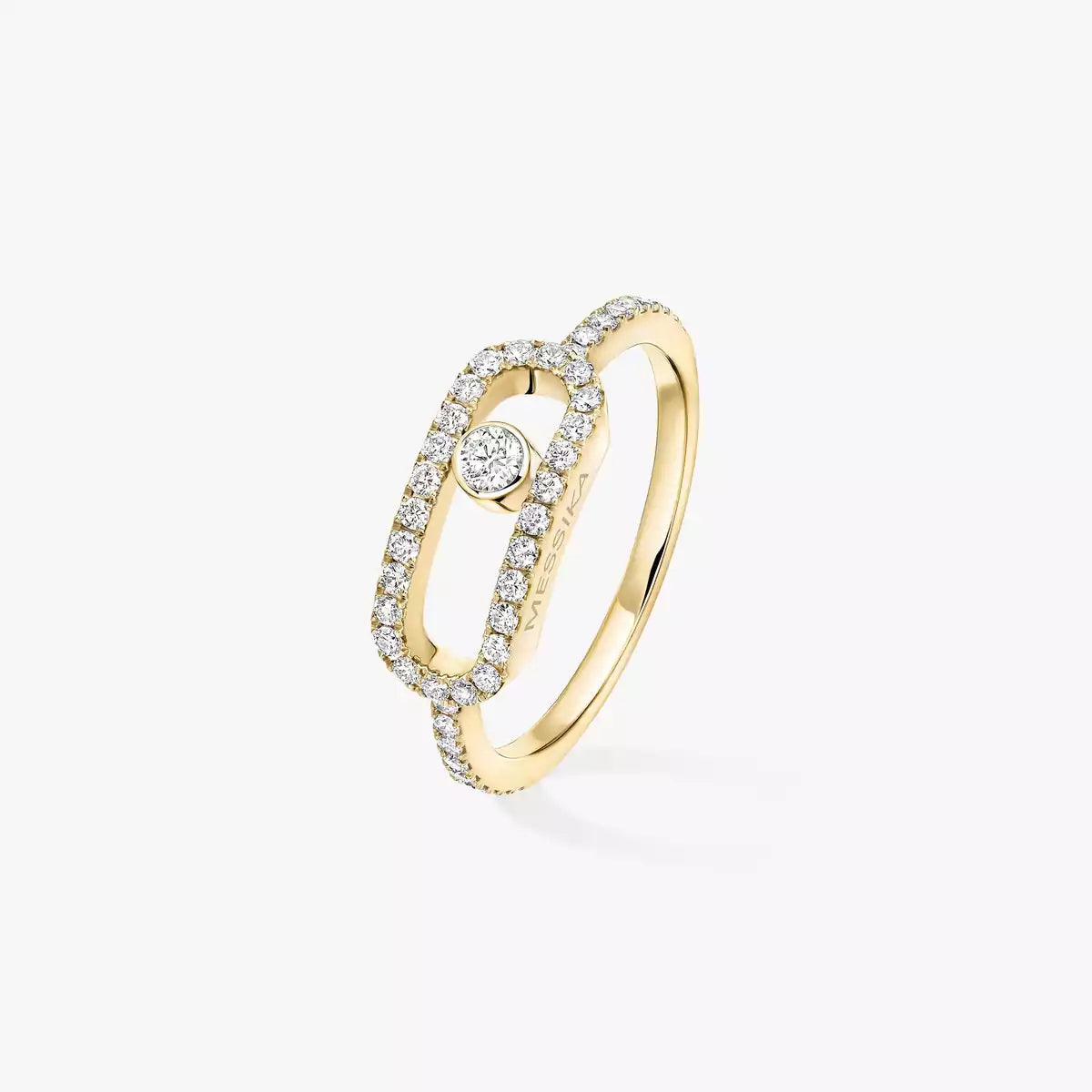 [MIRA]Move Uno Diamond Ring in Gold