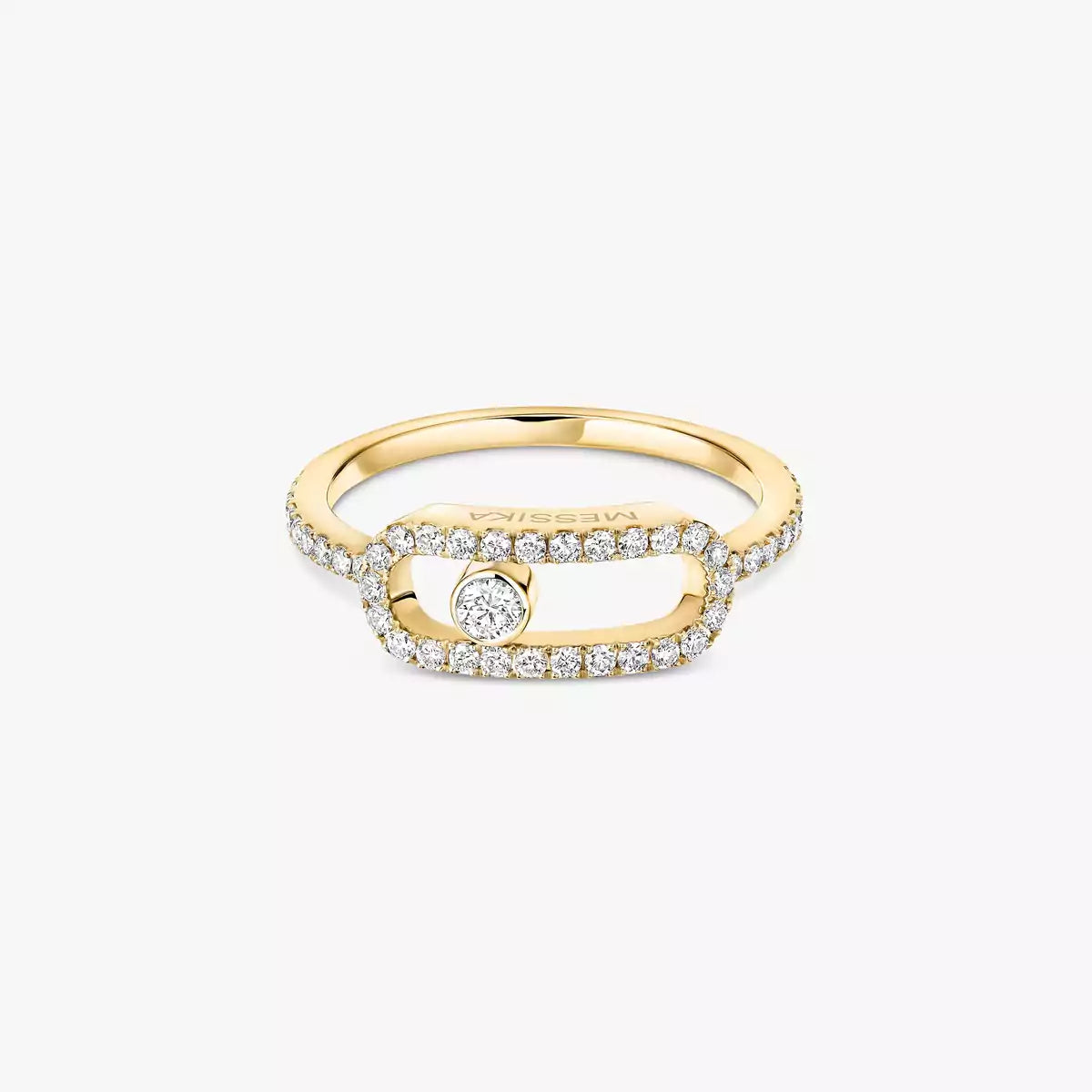 [MIRA]Move Uno Diamond Ring in Gold
