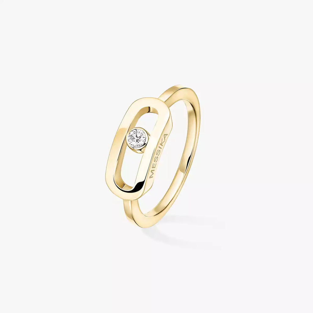 [MIRA]Move Uno Diamond Ring in Gold