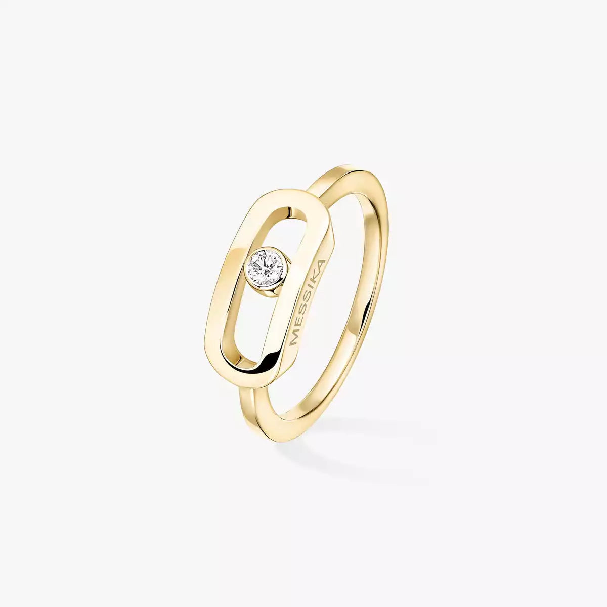 [MIRA]Move Uno Diamond Ring in Gold
