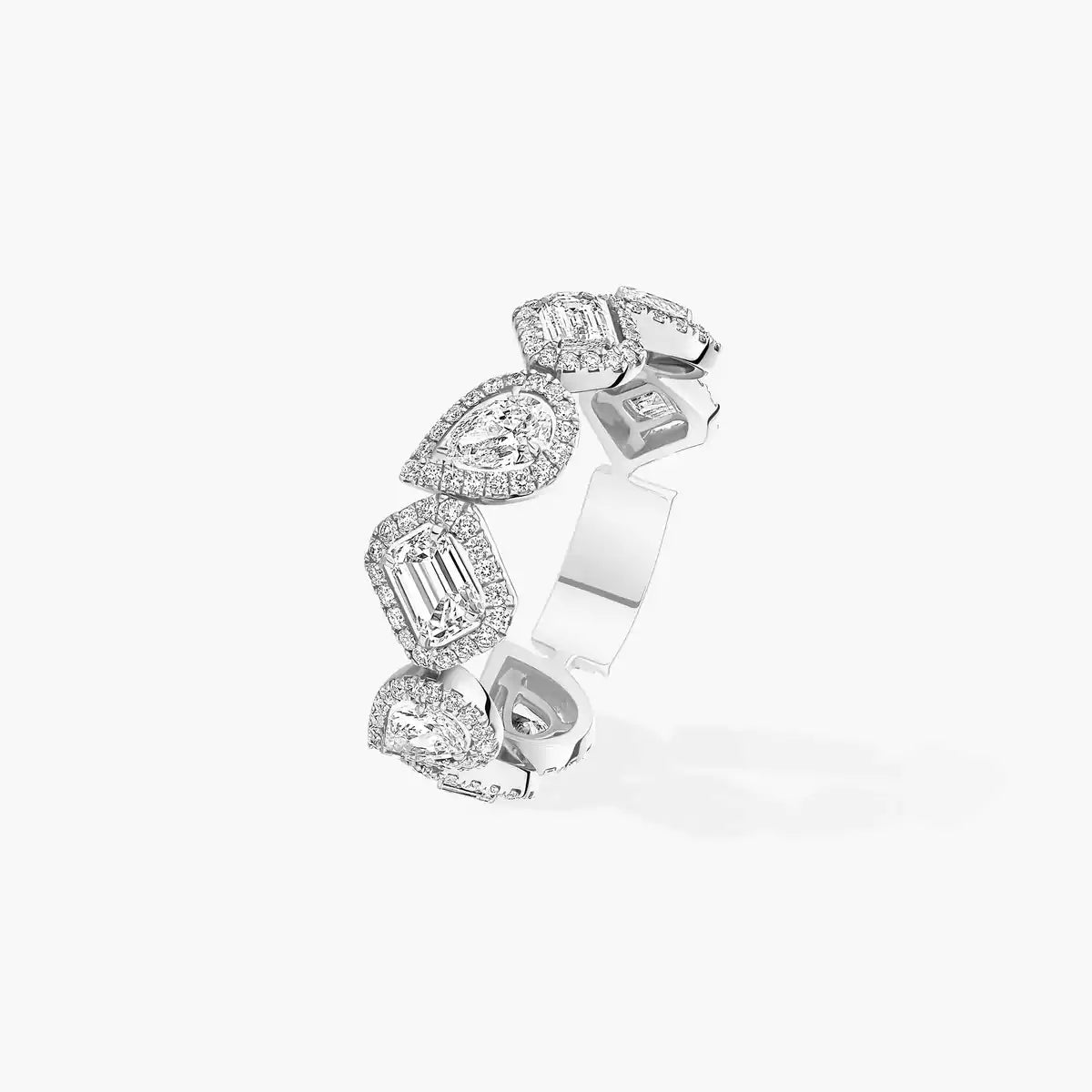 [MIRA]Diamond Wedding Ring My Twin