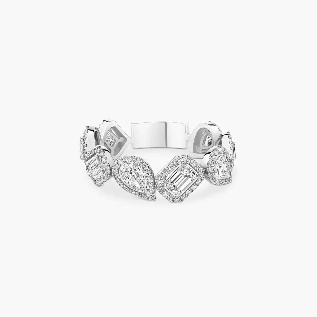 [MIRA]Diamond Wedding Ring My Twin