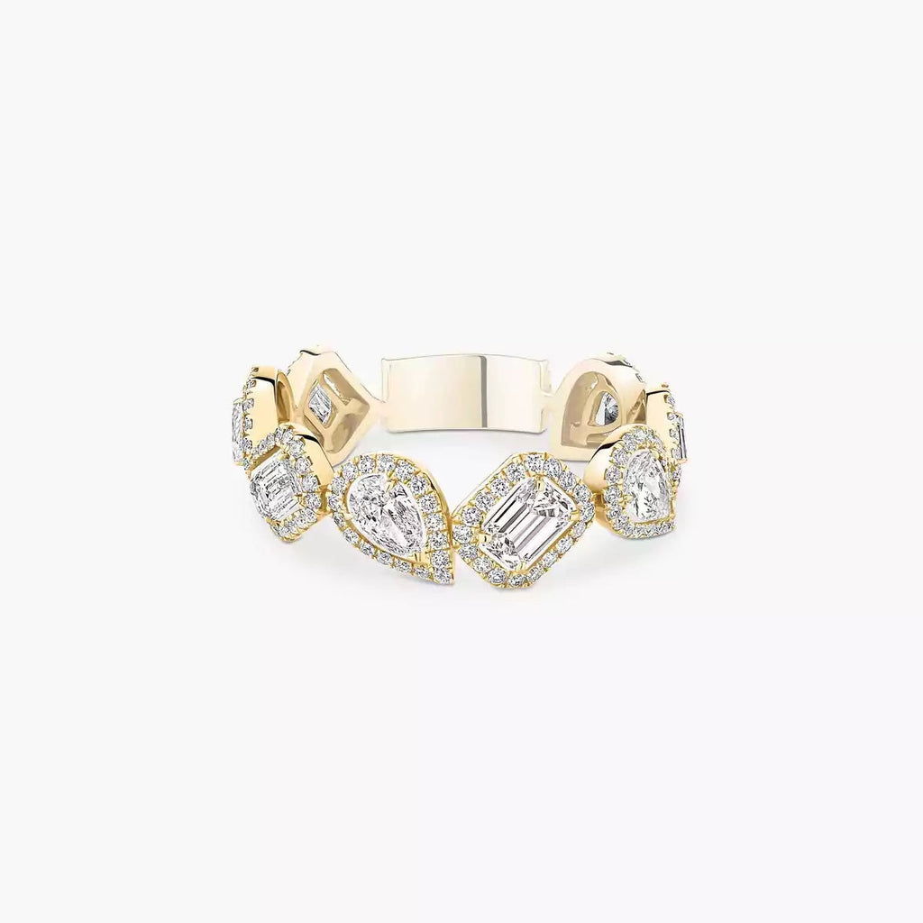 [MIRA]Diamond Wedding Ring My Twin