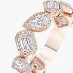 [MIRA]Diamond Wedding Ring My Twin