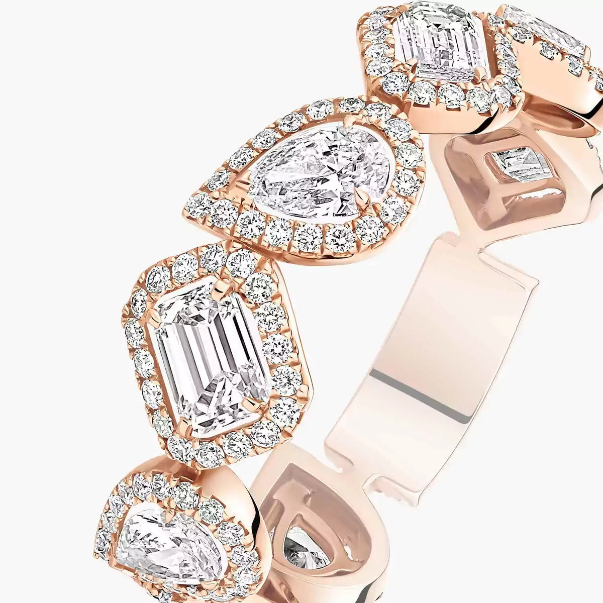 [MIRA]Diamond Wedding Ring My Twin