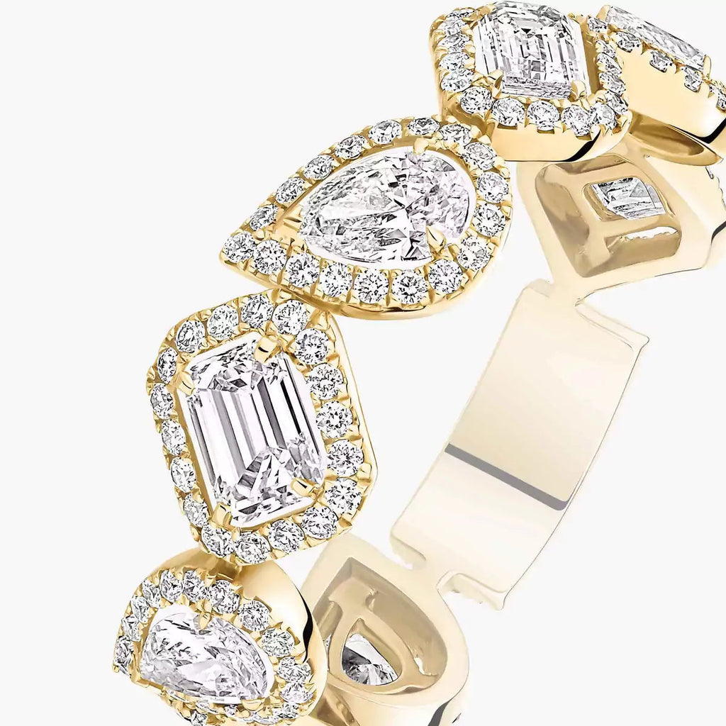 [MIRA]Diamond Wedding Ring My Twin