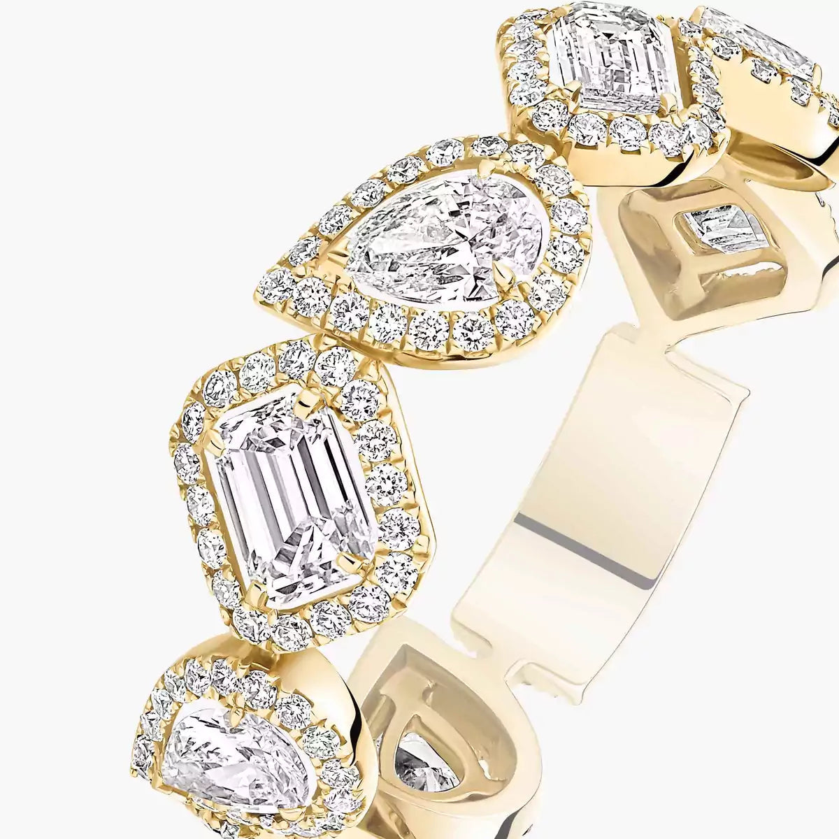 [MIRA]Diamond Wedding Ring My Twin