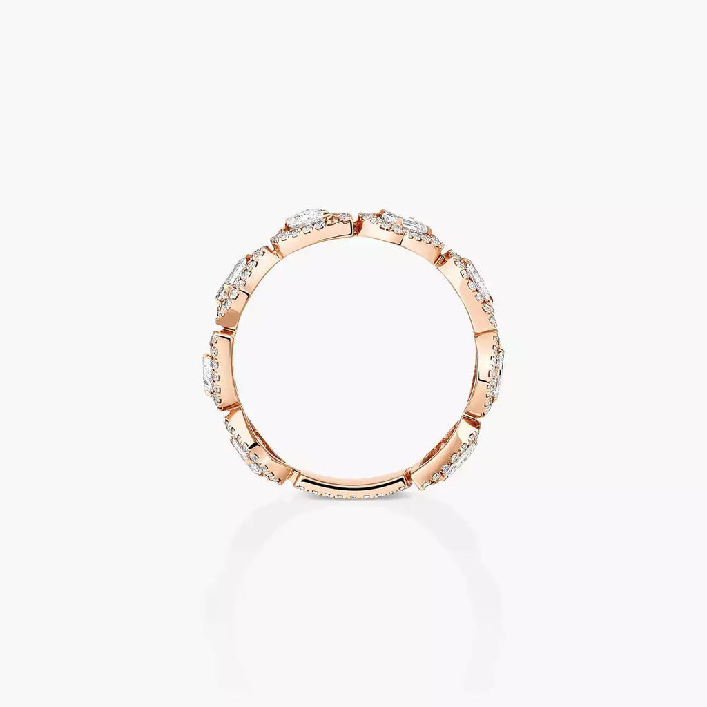 [MIRA]Diamond Wedding Ring My Twin