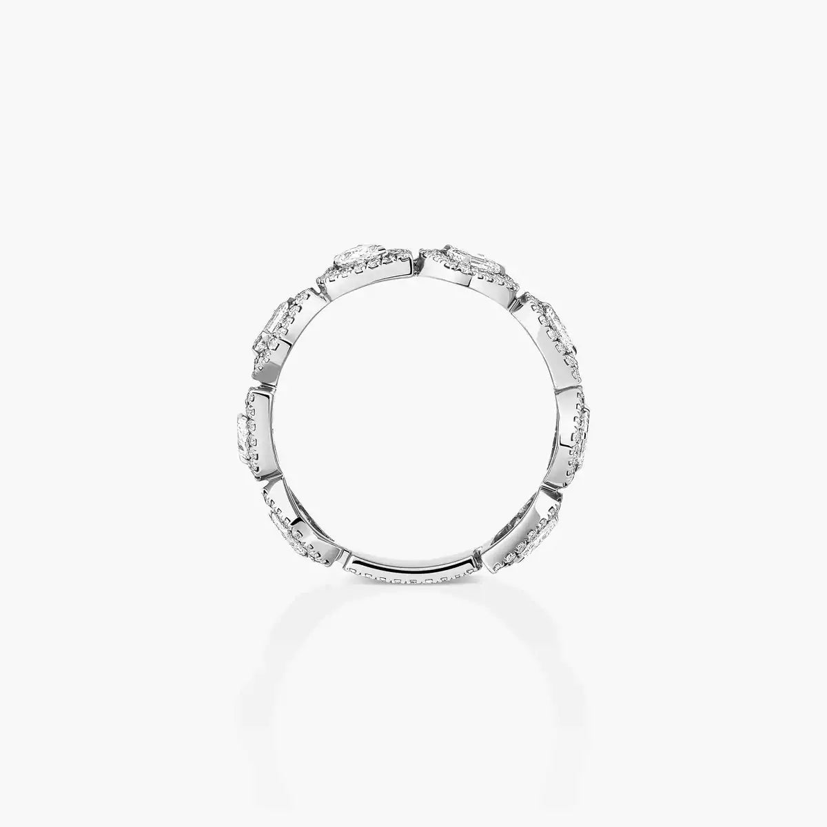 [MIRA]Diamond Wedding Ring My Twin