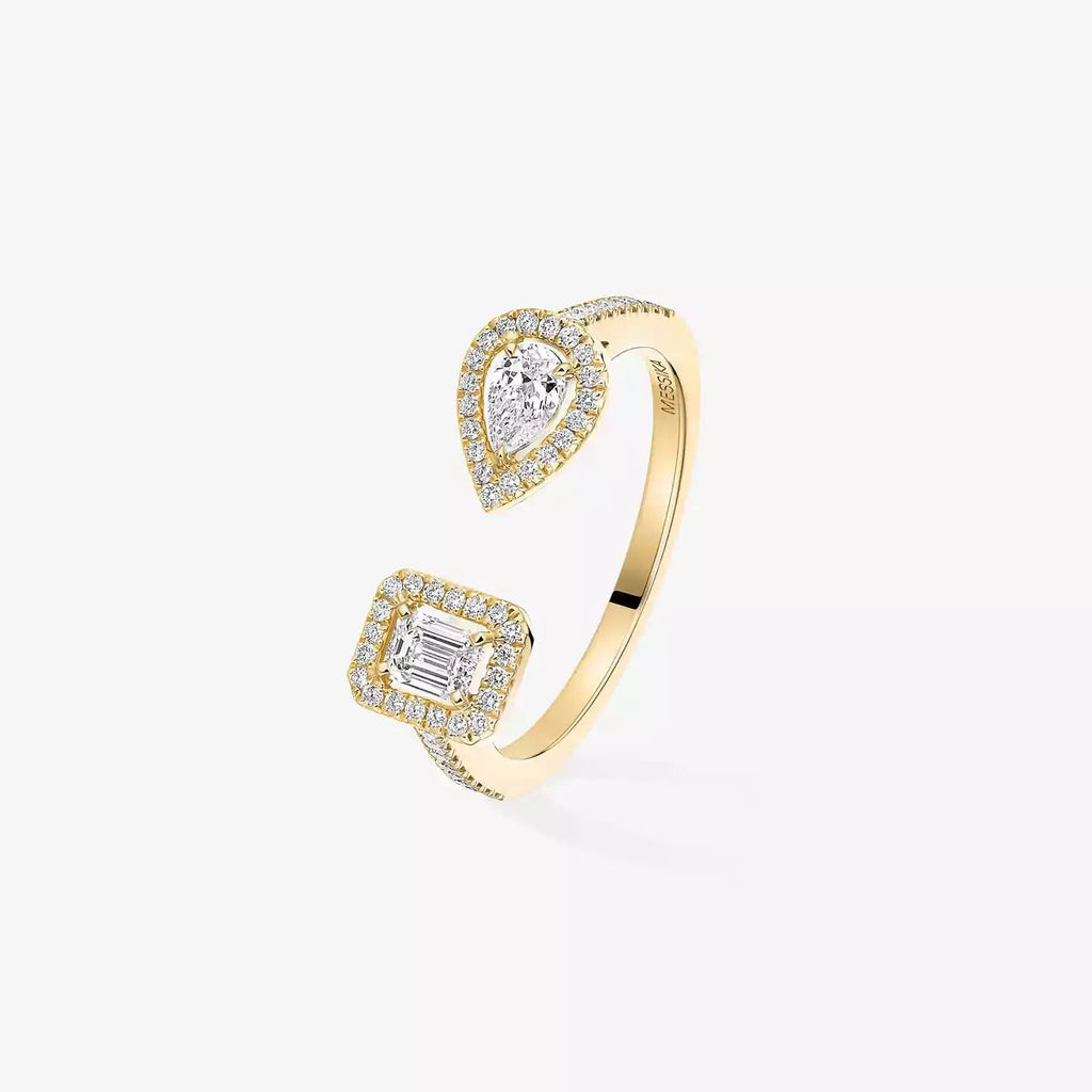 [MIRA]My Twin Toi Gold Diamond Ring