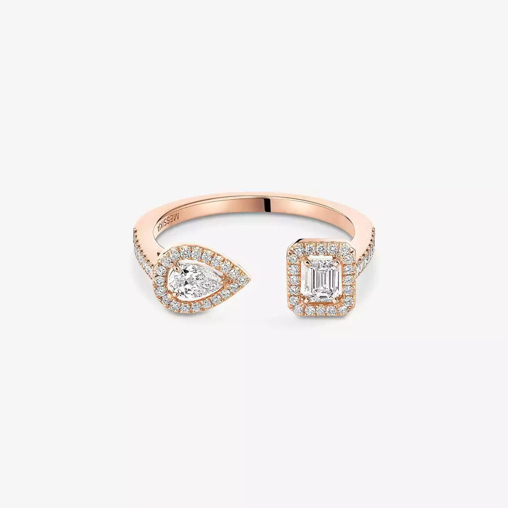 [MIRA]My Twin Toi Gold Diamond Ring