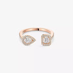 [MIRA]My Twin Toi Gold Diamond Ring