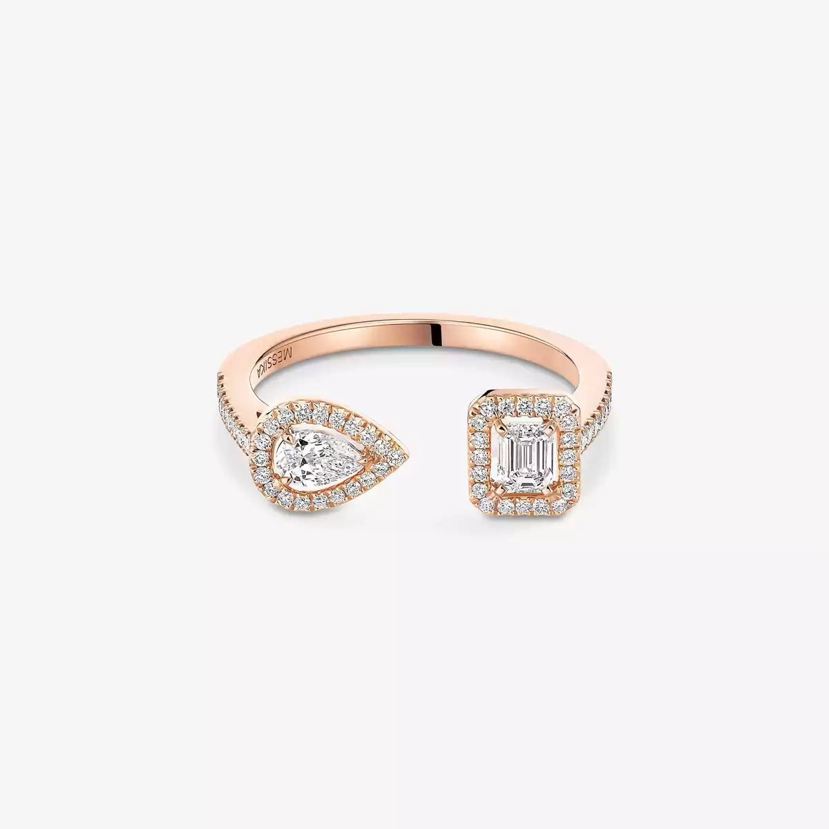 [MIRA]My Twin Toi Gold Diamond Ring